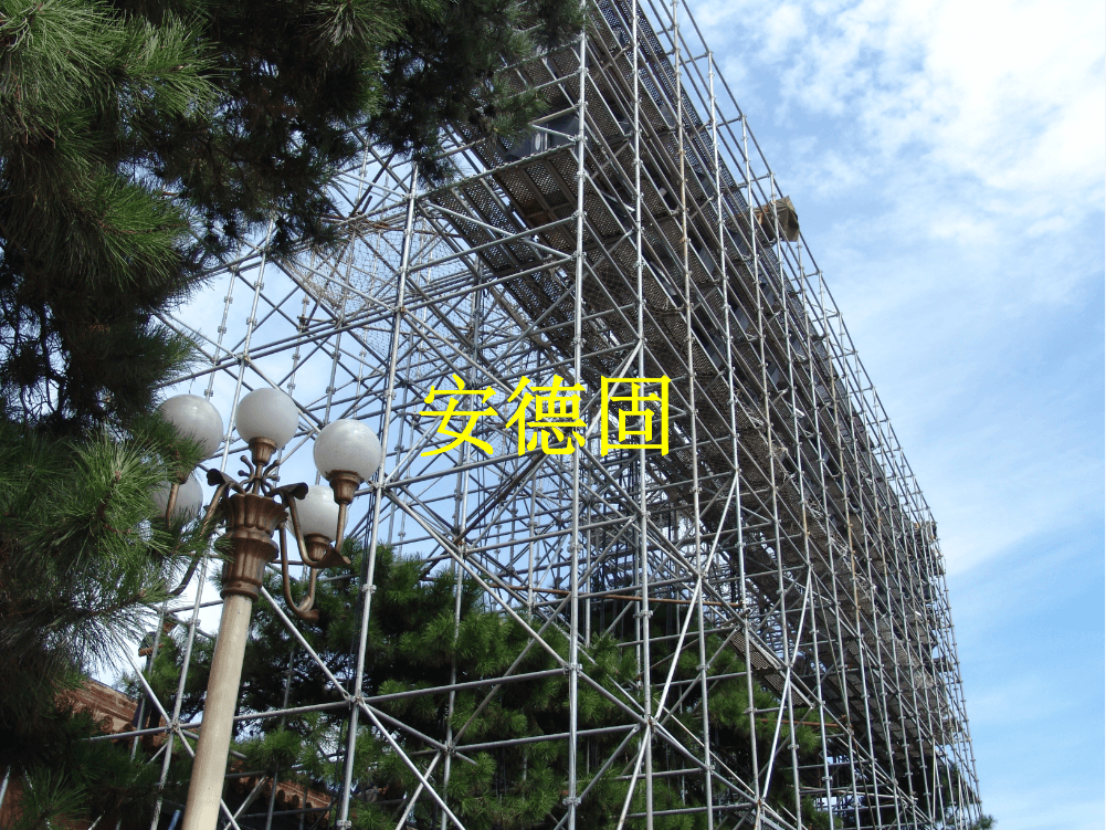 天安门灯光架搭建