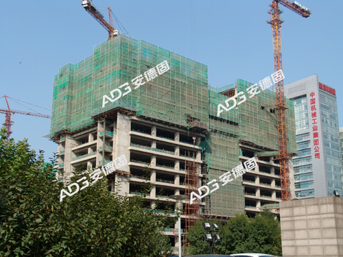 微软大厦建设中